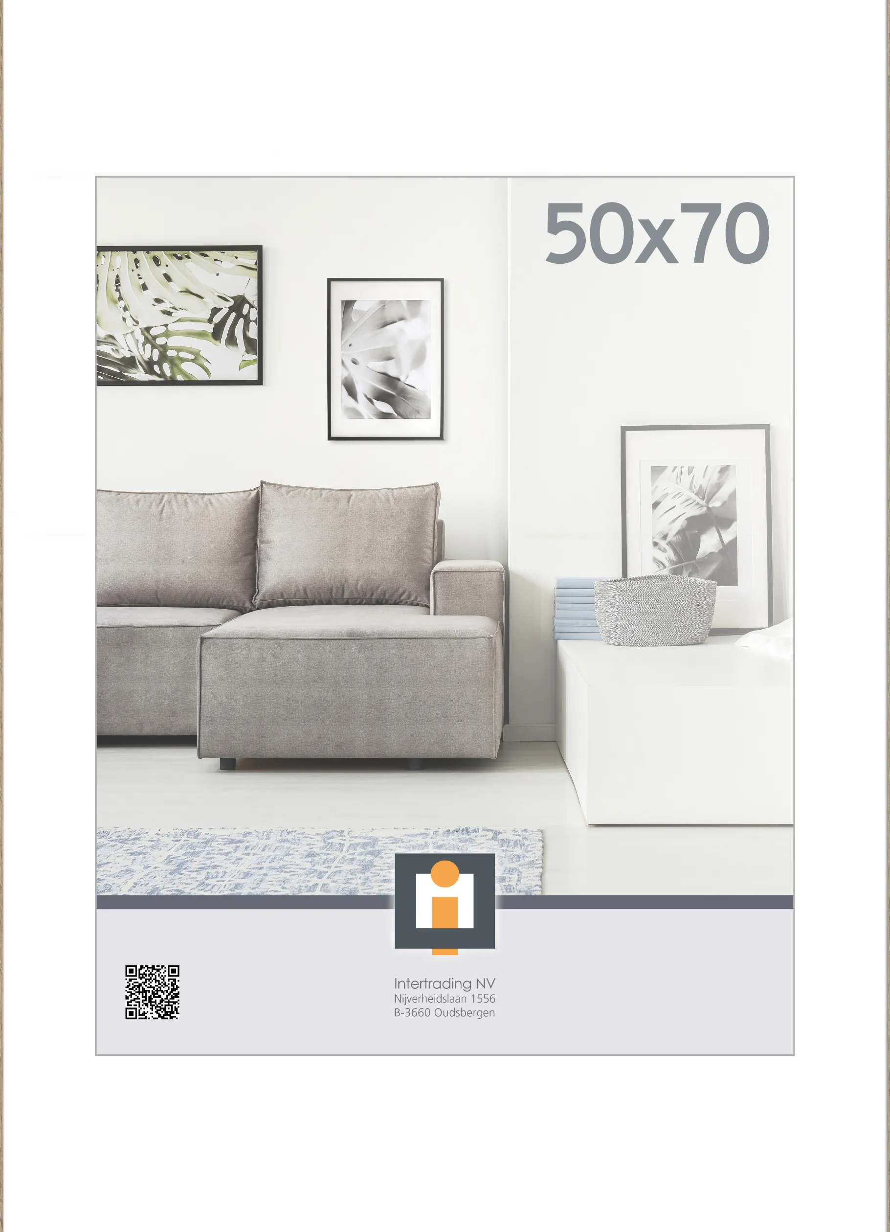 ohgreen fotolijst madrid vintage eik 50x70 cm