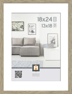 ohgreen fotolijst madrid vintage eik 18x24 cm