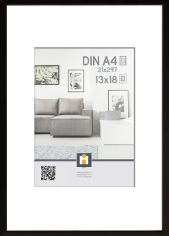 ohgreen fotolijst madrid zwart 21x30 cm