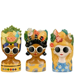 ohgreen Funny pot - l9,5xb8,5xh17,5cm