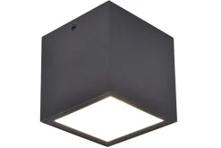 ohgreen Gemini plafondlamp donker grijs led 6.9w