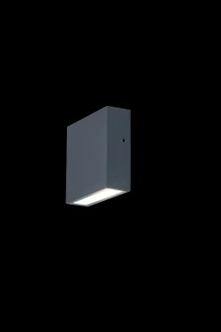 ohgreen Gemini wandlamp donkergrijs led 9.5w