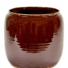 ohgreen Glazed shades Pot costa l brown d25h26