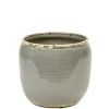 ohgreen Glazed shades Pot costa s grey d18,5h19