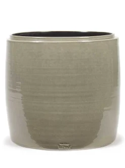 ohgreen Glazed shades Sierpot l38xb38xh38 grijs