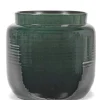 ohgreen Glazed shades Sierpot l40xb40xh36,5 d.groen