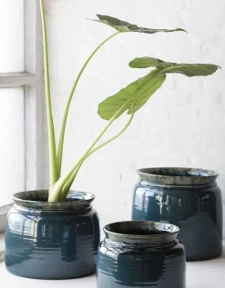 ohgreen Glazed shades Sierpot 23x23x19 reactive blue