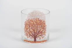 ohgreen Glazen windlicht autumn tree