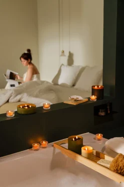 ohgreen Glow geurkaars 2-wiek shimmering smile