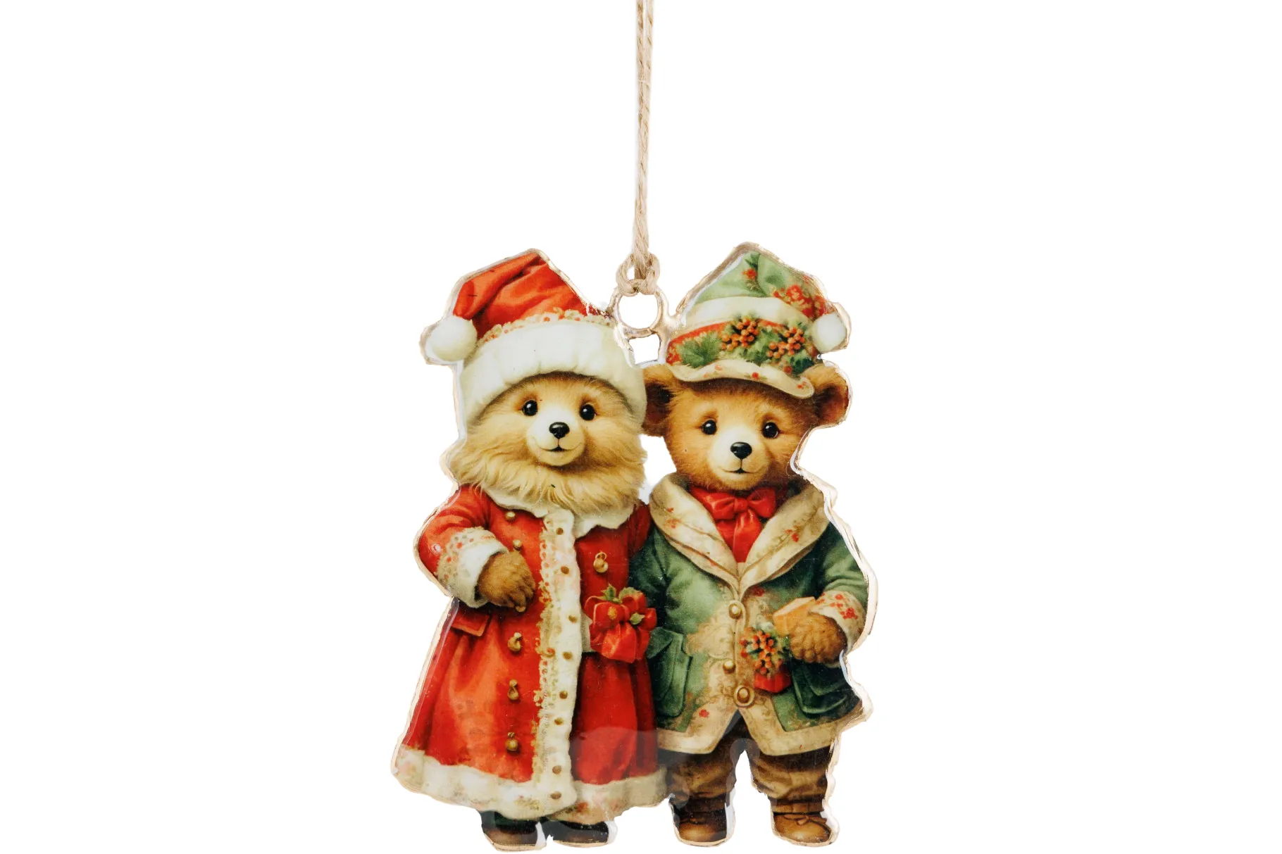 ohgreen Hanger vintage bears rood groen