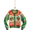 ohgreen Hanger vintage sweater rood groen