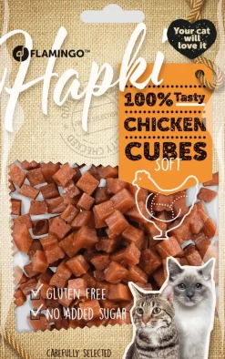 ohgreen Hapki soft chicken cubes 85gr