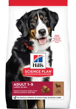 ohgreen Hill's science plan adult large breed hondenvoer lam & rijst 12kg