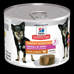 ohgreen Hill's science plan perfect digestion adult small & mini mousse met kalkoen blik 200g