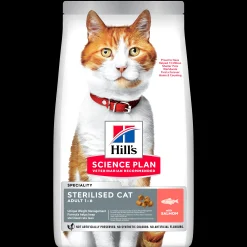ohgreen Hill's science plan sterilised cat adult kattenvoer met zalm zak 1.5kg