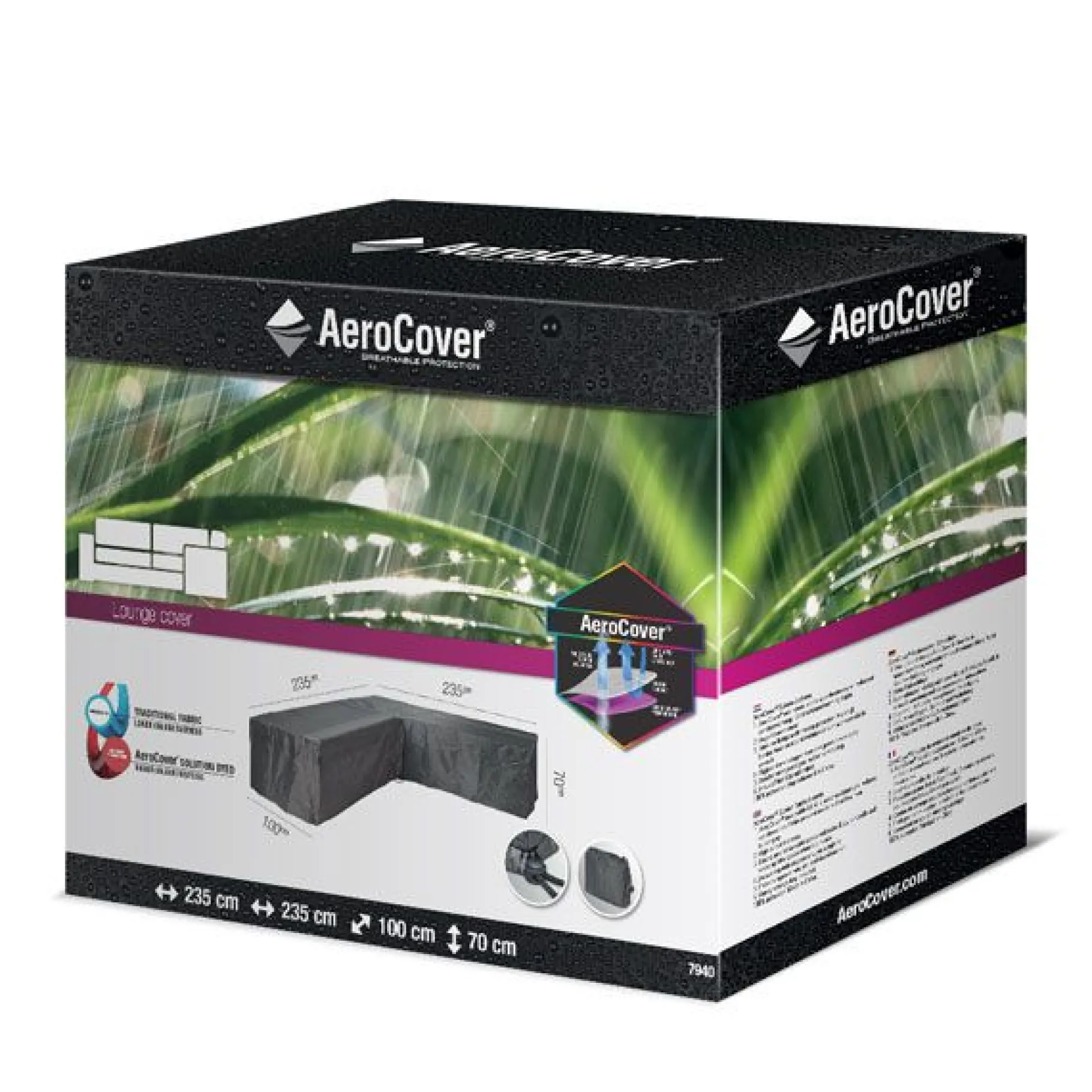 ohgreen Hoes lounge L 235x235x100xh70cm