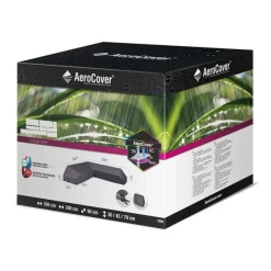 ohgreen Hoes lounge met platform 300x300x90xh30/45/70cm