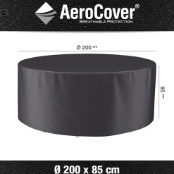 ohgreen Hoes tuinset Ø200xh85cm