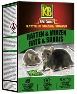ohgreen Home Defense Rattolin granen 6x25g