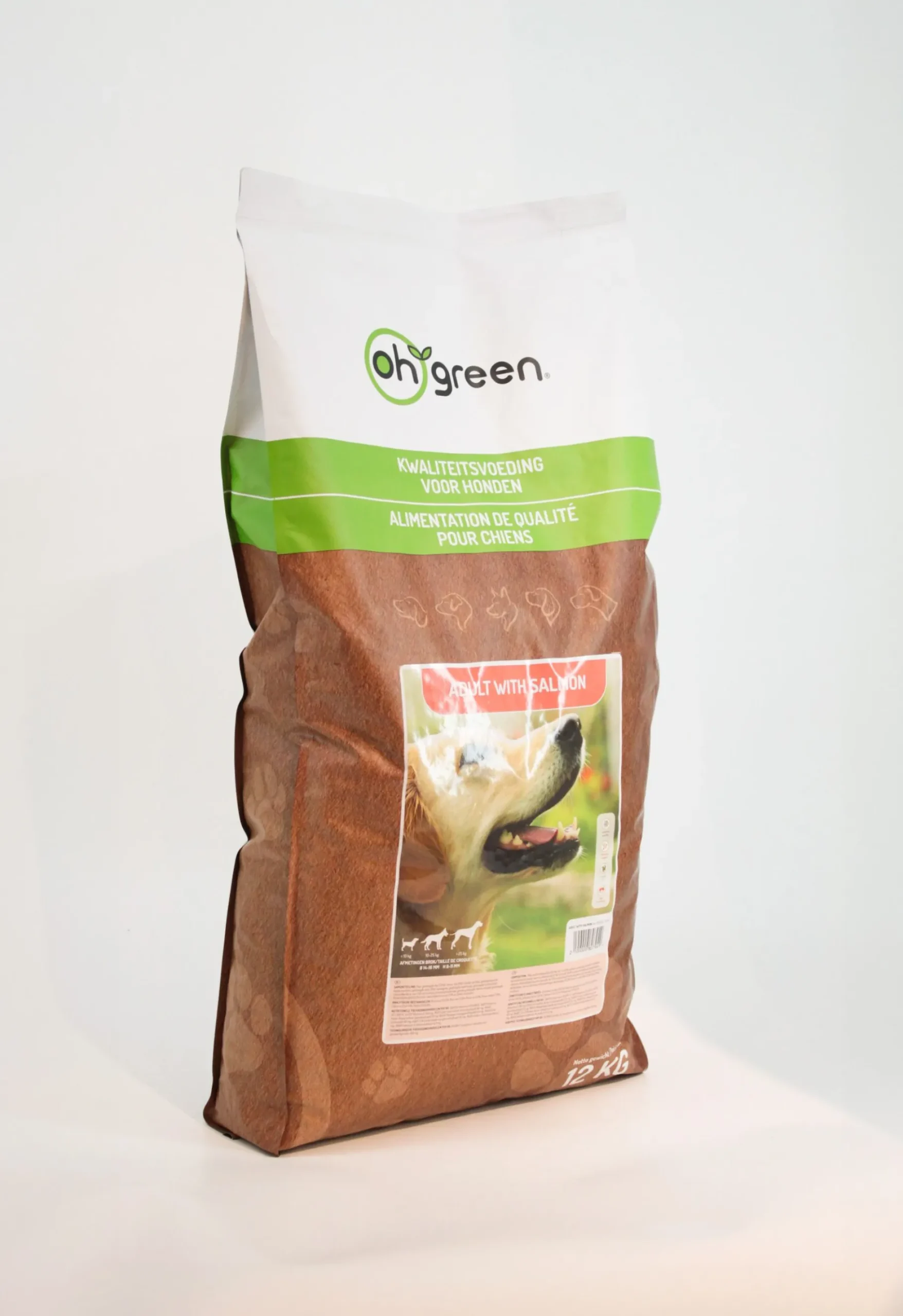 ohgreen Hondenbrokken adult salmon 12kg