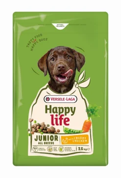 ohgreen Hondenbrokken happy life junior met kip 2,5kg