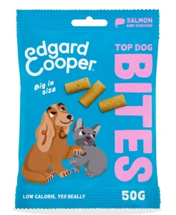 ohgreen Hondensnack treats top dog bites met zalm en kip