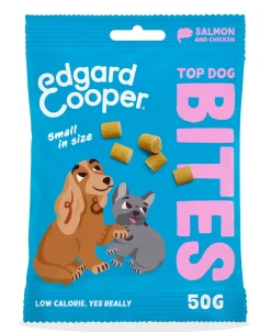 ohgreen Hondensnack treats top dog bites met zalm en kip
