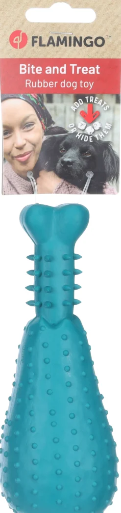 ohgreen Hondenspeeltje bonna rubber kippenbout