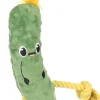 ohgreen Hondenspeeltje bubto augurk met touw