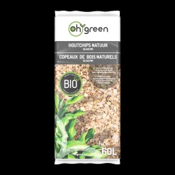 ohgreen Houtchips natuur 60l