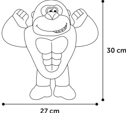 ohgreen Hs kiga aap zwart 30cm