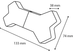 ohgreen Hs tpr fresk snowy been blauw 13,3cm