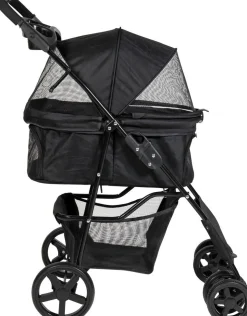 ohgreen Huisdierenbuggy XS Zwart