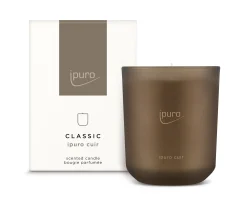 ohgreen Ipuro classic cuir kaars 270g