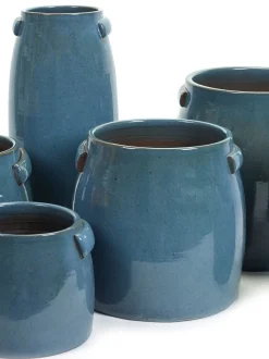 ohgreen Jars Pot tabor s blue d22h19