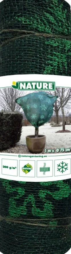 ohgreen Jutehoes H100xØ75cm groen met aantrekkoord