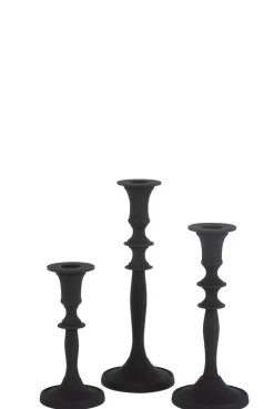 ohgreen kaarsenhouder klassiek alu zw m