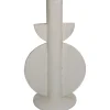 ohgreen Kandelaar poly ivoor 13x9x22cm