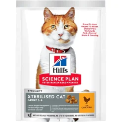 ohgreen Kattenbrokken science plan sterilised cat adult met kip