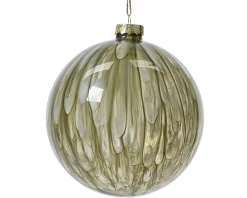 ohgreen Kerstbal glas transparant verf