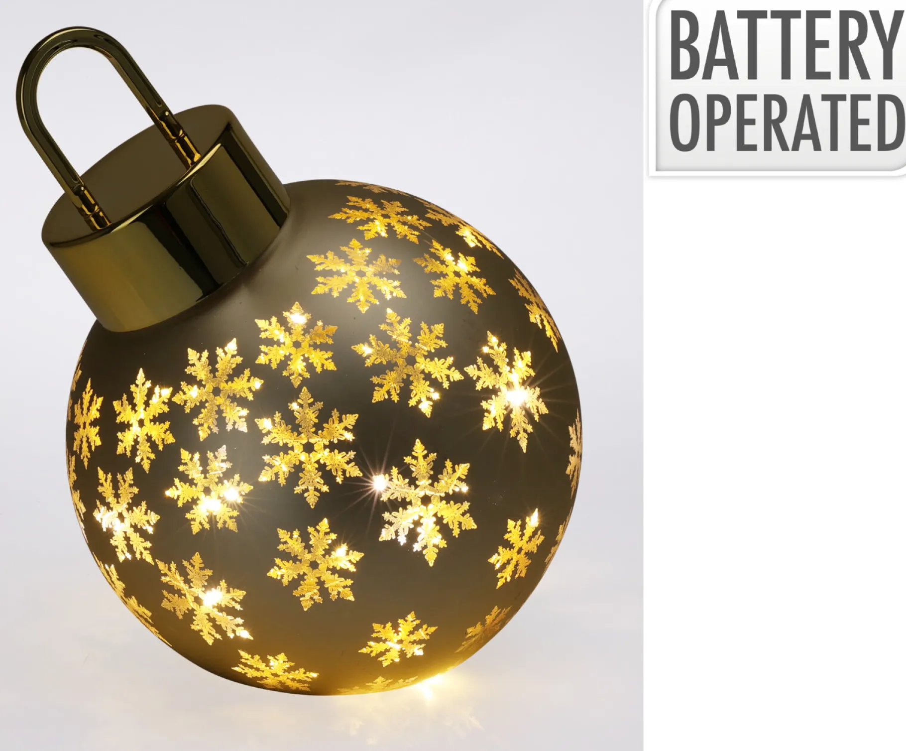 ohgreen Kerstbal met led 20cm
