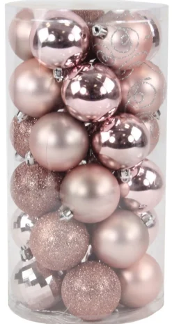 ohgreen Kerstbal oudroze (30sts)