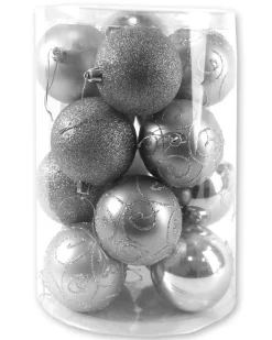 ohgreen Kerstbal zilver (16sts)