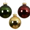 ohgreen Kerstballen glas glanzend