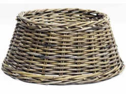 ohgreen Kerstboomhuls rotan grijs d75h20cm