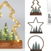 ohgreen Kerstfiguur jute 30led