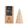 ohgreen Kerstkaars beige