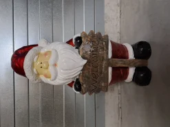 ohgreen Kerstman Welcome bordje met lichtjes