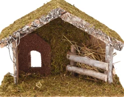 ohgreen Kerststal zonder figuren