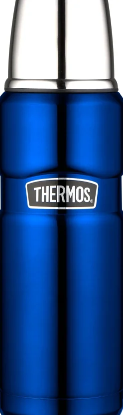 ohgreen King isoleerfles metalic blauw 470ml